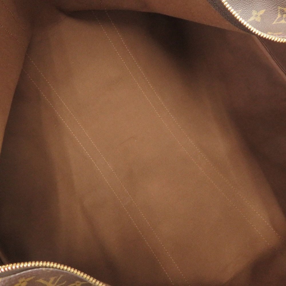 LOUIS VUITTON Brown Monogram Keepall 60 Boston Bag - Picture 6 of 10